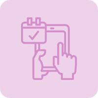 Icon Online-Terminbuchung für FußplegerInnen