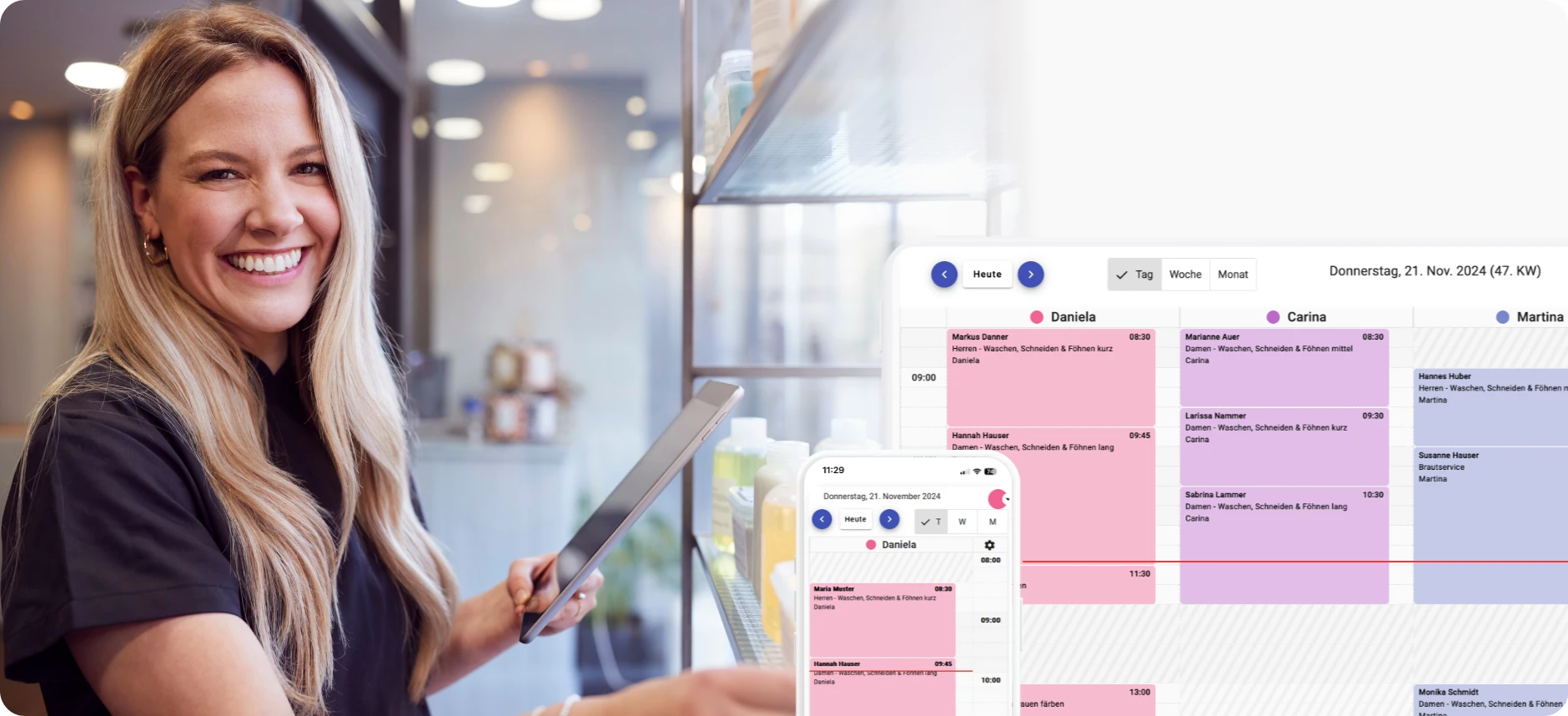 Online-Terminplaner & Kalendersoftware für Friseure im Vergleich (2025)