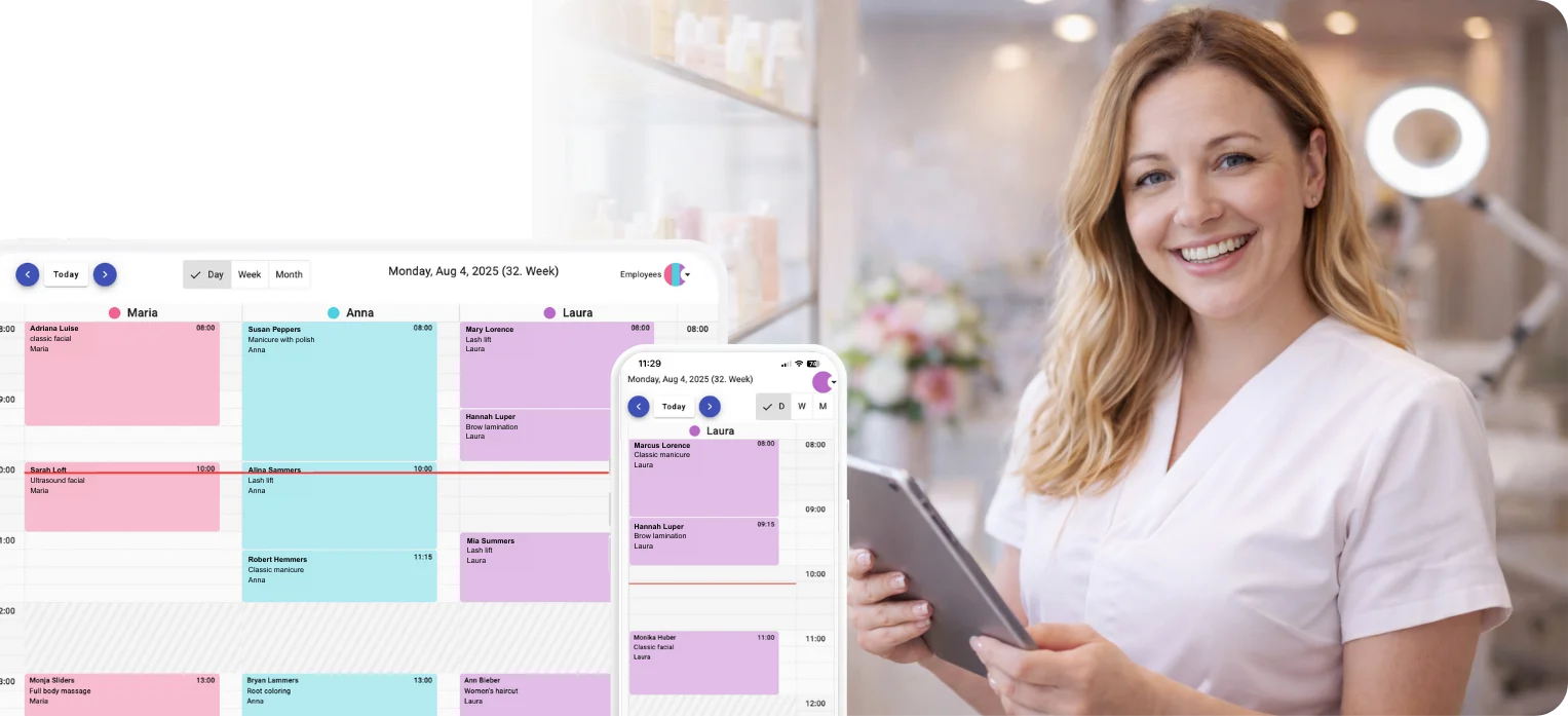 Online-Terminplaner & Kalendersoftware für Kosmmetiker im Vergleich (2026)