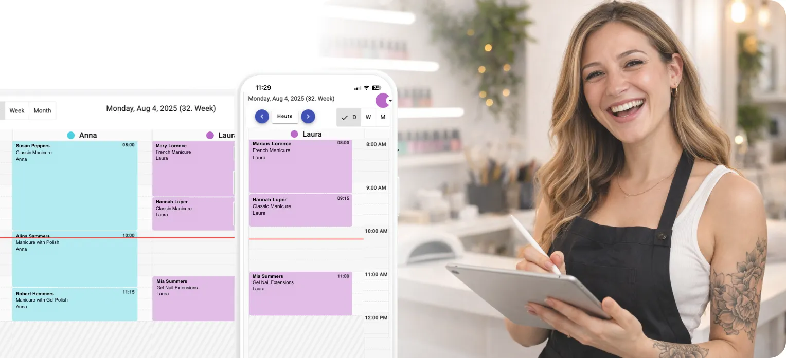 Best Nail Salon appointment Software for Small Businesses- Features, Pricing & Tips