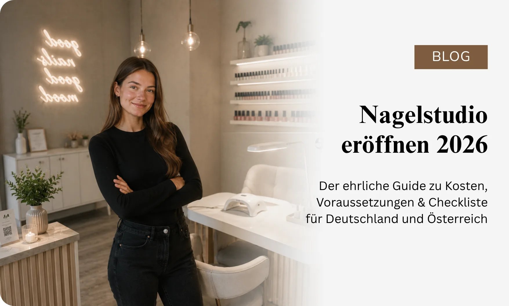 Nagelstudio eröffnen 2026- Kosten, Voraussetzungen und was niemand dir vorher sagt!