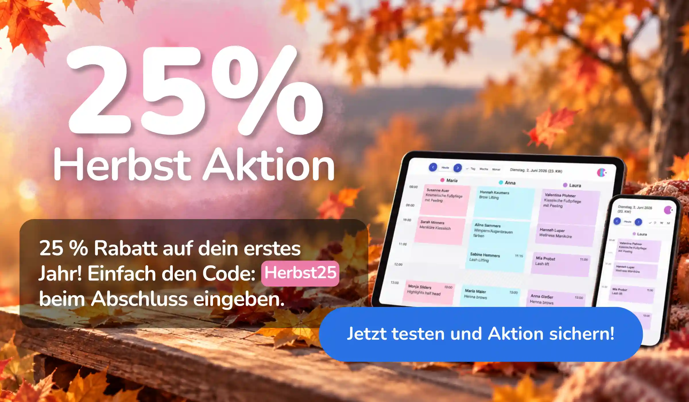 25% Herbstaktion Calendall
